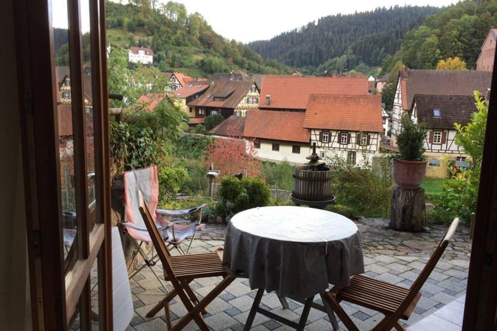 Urlaub Mit Blick Auf Schiltachs Fachwerkhaeuser מראה חיצוני תמונה